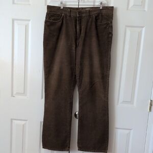 Ralph Lauren Men's Corduroy Pants in Rich Brown